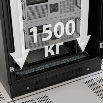 1Шкафы и стойки телекоммуникационные 19 напольный шкаф 38u 600х1000 двери стекло/сплошная, укомплектован вводом и заглушками ral 9005 | r5it3861gsb | dkc выгодная цена