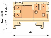 Клеммные соединения клемма hd6/8.2g.2g., quick-connect (fast on) 6,3x0,8мм, 6 мм. кв., 2 горизонтальные, 2 вертикальные | 1sna160619r1000 | te выгодная цена