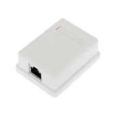 Розетки, адаптеры и модули Keystone рoзетка компьютерная внешняя, 1-порт rj-45 (8p8c), ftp экранированная, категория 6, | 03-0142 | rexant выгодная цена
