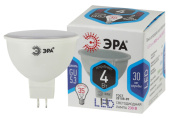 Лампы (источники света) лампа светодиодная led 4вт gu5.3 220в 4000к smd mr16 отражатель (рефлектор) | б0017747 | эра выгодная цена
