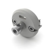 Ленты светодиодные заглушка round-d30-dual с втулкой и отверстием | 029216 | arlight выгодная цена