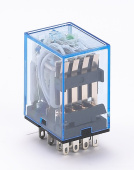 Реле промежуточное реле 4 конт. с инд. led 3а 24в dc пр-1 | 23233dek | dekraft выгодная цена