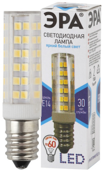 1Лампы (источники света) лампа светодиодная led 7вт е14 4000к стандарт smd t25-7w-corn-840-e14 | б0033025 | эра выгодная цена