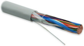 Кабель витая пара (UTP, FTP) uutp50-c3-s24-in-pvc-gy кабель витая пара, неэкранир. u/utp, категория 3, 50 пар (24 awg),одножил. (solid), pvc, серый | 19954 | hyperline выгодная цена