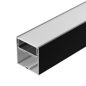Ленты светодиодные профиль с экраном sl-line-7477-2500 black+opal | 027991 | arlight выгодная цена
