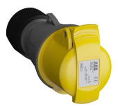 Разъемы промышленные розетка кабельная easy&safe 316ec4,16а,3p+e,ip44,4ч|2cma102010r1000| abb выгодная цена