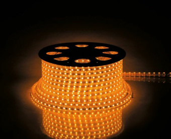 1Ленты светодиодные лента светодиодная ls704/led-rl 60smd(2835)/м 4.4вт/м 220v ip65, длина 100м, желтый | 26240 | feron выгодная цена