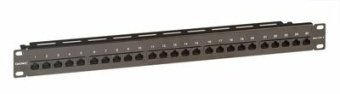 1Патч-панели патч-панель телефонная 19",1u,cat3, 25 портов rj45 | rn3pp251bk | dkc выгодная цена