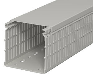 1Кабельные каналы распределительный кабельный канал lk4 n 80x80x2000 мм (пвх,серый) (lk4 n 80080) | 6178231 | obo bettermann выгодная цена