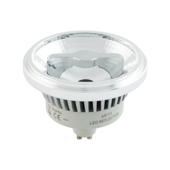 1Лампы (источники света) лампа светодиодная ar111-fort-gu10-15w-dim warm3000 (reflector, 24 deg, 230v) | 026878 | arlight выгодная цена