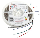Ленты светодиодные лента светодиодная ls5050-14,4-60-12-rgb-ip65-1 year-5m | б0002347 | эра выгодная цена