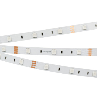 1Ленты светодиодные лента светодиодная rt-b30-10mm 12v rgb (7.2 w/m, ip20, 5060, 5m) (arlight, открытый) | 010596(2) | arlight выгодная цена