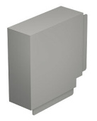 Кабельные каналы крышка плоского угла кабельного канала wdk 100x230 мм (пвх,серый) (wdk hf100230gr) | 6024653 | obo bettermann выгодная цена