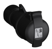 Разъемы промышленные розетка кабельная easy&safe 316ec9b,16а,3p+e,ip44,9ч,черн|2cma103583r1000| abb выгодная цена