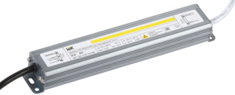 1Ленты светодиодные драйвер для светодиодных лент led ипсн-pro 30вт 12в ip67 блок-шнуры | lsp1-030-12-67-33-pro | iek выгодная цена