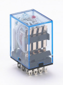 Реле промежуточное реле 4 конт. с инд. led 5а 24в ac пр-1 | 23226dek | dekraft выгодная цена