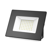 Прожекторы прожектор светодиодный led 50w ip65 6500к черный | 613100350 | gauss выгодная цена