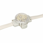 Ленты светодиодные флэш-модуль solex-dmx-d30-3led-12v rgb с держателем | 027984 | arlight выгодная цена