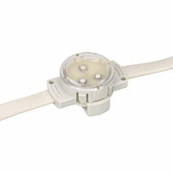 1Ленты светодиодные флэш-модуль solex-dmx-d30-3led-12v rgb с держателем | 027984 | arlight выгодная цена