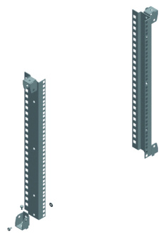 1Шкафы, боксы и аксессуары укороч. 19" фикс. стойки 21u | nsyrckp21 | schneider electric выгодная цена