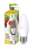 Лампы (источники света) лампа светодиодная led-свеча-standard 7.5вт 230в е27 3000к 675лм | 4690612003948 | asd выгодная цена