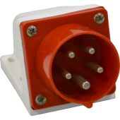 Разъемы промышленные вилка 515-16а-6h-380ac-3p+pe+n-ip44 | 241215 | кэаз выгодная цена