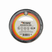 Изделия для монтажа и опрессовки кабеля изолента пвх kranz 0.13х15 мм, 25 м, черная (5 шт./уп.) |kr-09-2106 | kranz выгодная цена