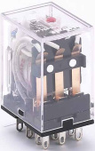 Реле промежуточное реле 3 конт. с инд. led 5а 24в ac пр-1 | 23221dek | dekraft выгодная цена