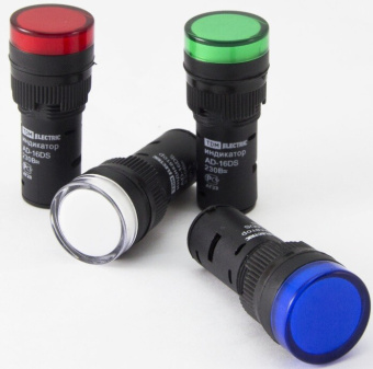 1Кнопки, светосигнальные лампы и кнопочные посты лампа ad-16ds(led)матрица d16мм зеленый 36в ac/dc | sq0702-0063 | tdm выгодная цена