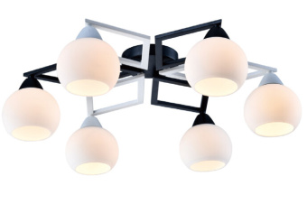 1Светильники (Осветительные приборы) люстра hanna 3062-306 6 х e14 40 вт модерн | б0048139 | rivoli выгодная цена