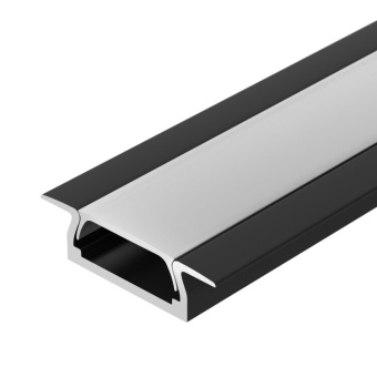 1Ленты светодиодные профиль mic-f-2000 anod black | 015039 | arlight выгодная цена