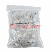 Разъемы RJ джек rj-45 8p8c cat 5e | 05-1021 | rexant выгодная цена