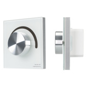 Ленты светодиодные панель smart-p90-dim-g-in white (230v, rotary, 2.4g) (arlight, пластик) | 028424 | arlight выгодная цена