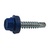 Крепёж саморез кр св. 5,5х19 ral-5005 (насыщ. синий) (60 шт) - коробка ( 0,336 кг) | 125700 | tech-krep выгодная цена