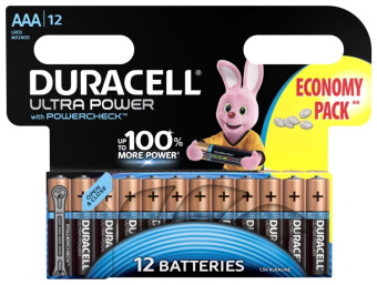 1Элементы питания и аккумуляторы батарейки duracell lr03-12bl ultra | б0038767 | duracell выгодная цена