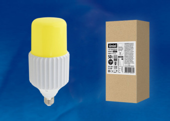 1Лампы (источники света) лампа светодиодная led-mp200-50w/4000k/e27/ph alp06wh led мощная, удаленный люминофор. 4000к | ul-00004064 | uniel выгодная цена