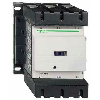 1Коммутационная аппаратура контактор d 3р, 115 a, но+нз, 115v 50/60 гц, зажим под кольц. након., | lc1d1156fe7 | schneider electric выгодная цена