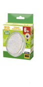Лампы (источники света) лампа светодиодная led 6вт gx53 220в 3000к pled- eco-gx53 clear таблетка (плоский цилиндр) | 2851970 | jazzway выгодная цена
