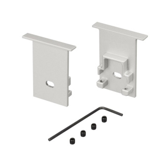 1Ленты светодиодные заглушка sl-comfort-2542-f c отверстием (arlight, металл) | 031784 | arlight выгодная цена