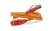 Патч-корды pc-lpm-utp-rj45-rj45-c5e-1m-lszh-or патч-корд u/utp, cat.5е (100% fluke component tested), lszh, 1 м, оранжевый | 30889 | hyperline выгодная цена