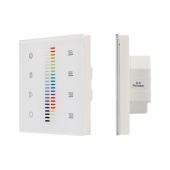 Ленты светодиодные панель sens sr-2830c1-ac-rf-in white (220v,rgb+dim,4зоны) | 020951 | arlight выгодная цена