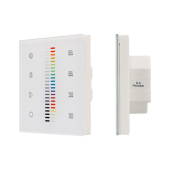1Ленты светодиодные панель sens sr-2830c1-ac-rf-in white (220v,rgb+dim,4зоны) | 020951 | arlight выгодная цена