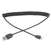 КОМПЬЮТЕРНЫЕ АКСЕССУАРЫ usb кабель универсальный microusb шнур витой 1,5 м черный | 18-4300 | rexant выгодная цена
