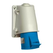 Разъемы промышленные розетка настен. 2p+з 16a ip44 | pky16w423 | schneider electric выгодная цена