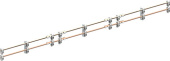 Шкафы, боксы и аксессуары zx2342 шина медная 30x5mm 1pw v2, a2 | 2cpx042732r9999 | abb выгодная цена
