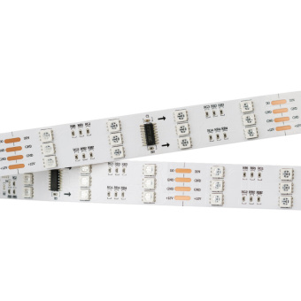 1Ленты светодиодные лента светодиодная spi-5000 12v rgb (5060, 480 led x3,1812) | 024148 | arlight выгодная цена