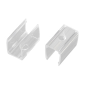 Ленты светодиодные держатель arl-moonlight-1712-clip clear (arlight, пластик) | 029832 | arlight выгодная цена