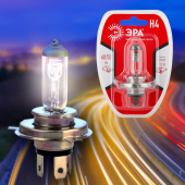 Лампы (источники света) лампа автомобильная галогенная н4 12v 55w p43t bl (лампа головного света) | б0037577 | эра выгодная цена