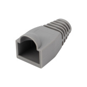 Разъемы RJ защитный колпачок rj-45 темно-серый 10 шт., пакет бопп | 05-1208-10 | rexant выгодная цена