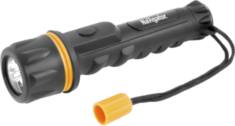 1Фонари фонарь универсальный npt-r06-2aa пластик + резина. 1led 0.5вт | 71584 | navigator выгодная цена